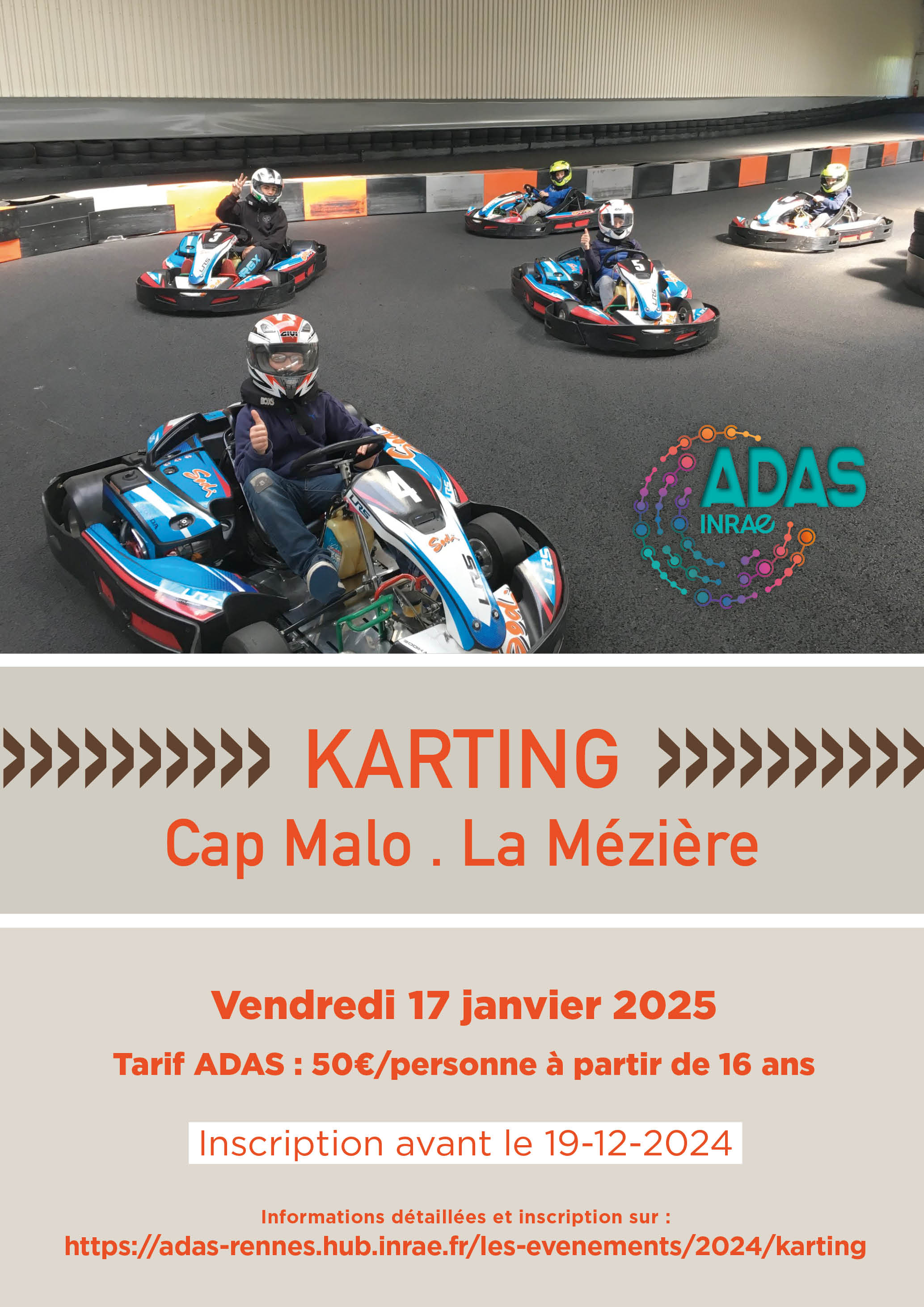 Affiche Karting 2025