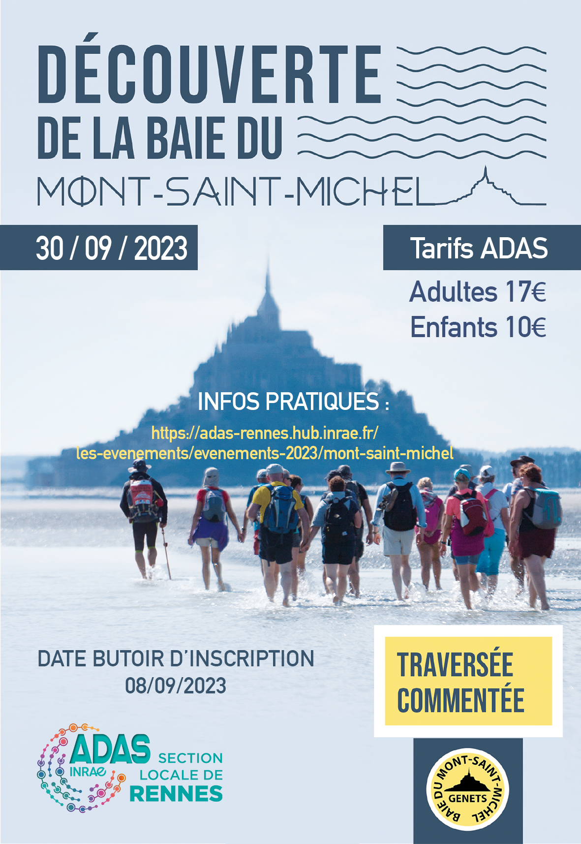 Affiche Baie Mont Saint-Michel