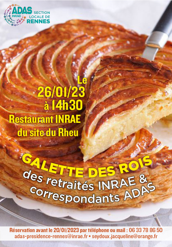 Affiche Galette des Rois 2023