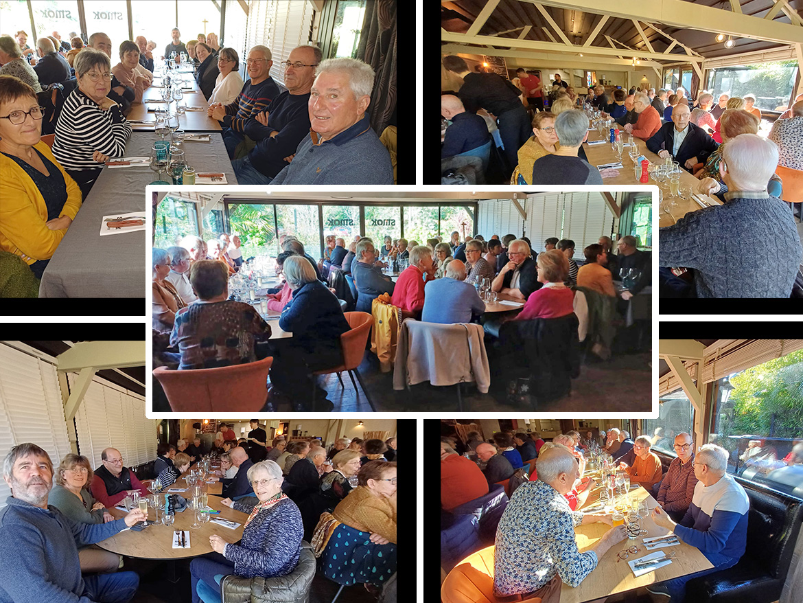 Montage photos Repas retraités 2024