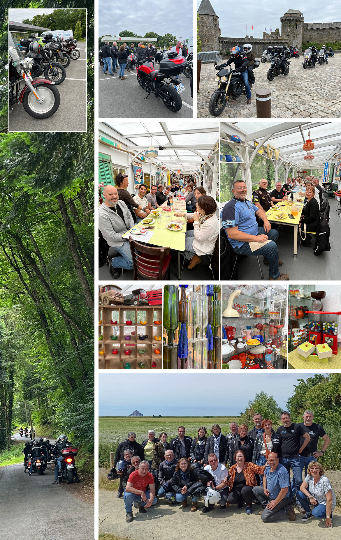 Montage photos retour St Michel 2024