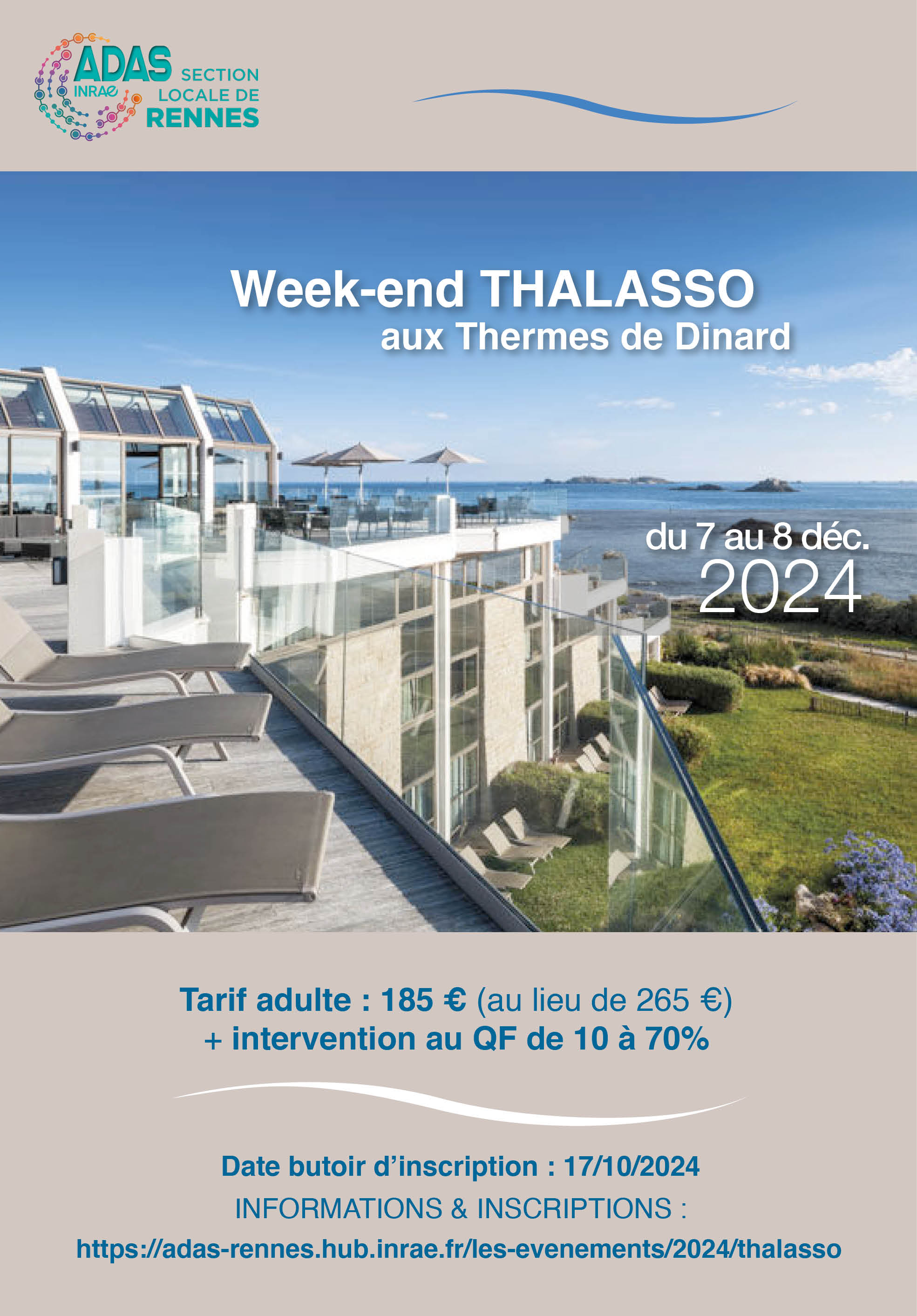 Affiche Thalasso 2024