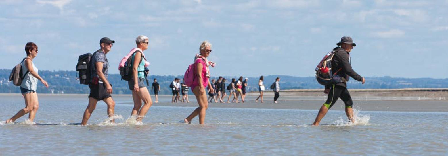 Traversée de la baie du mont Saint-Michel