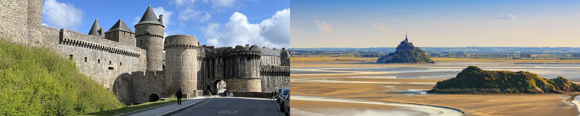 Fougères & Baie du Mont Saint-Michel